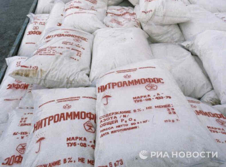 Поставки в Индию российских удобрений возросли на четверть
